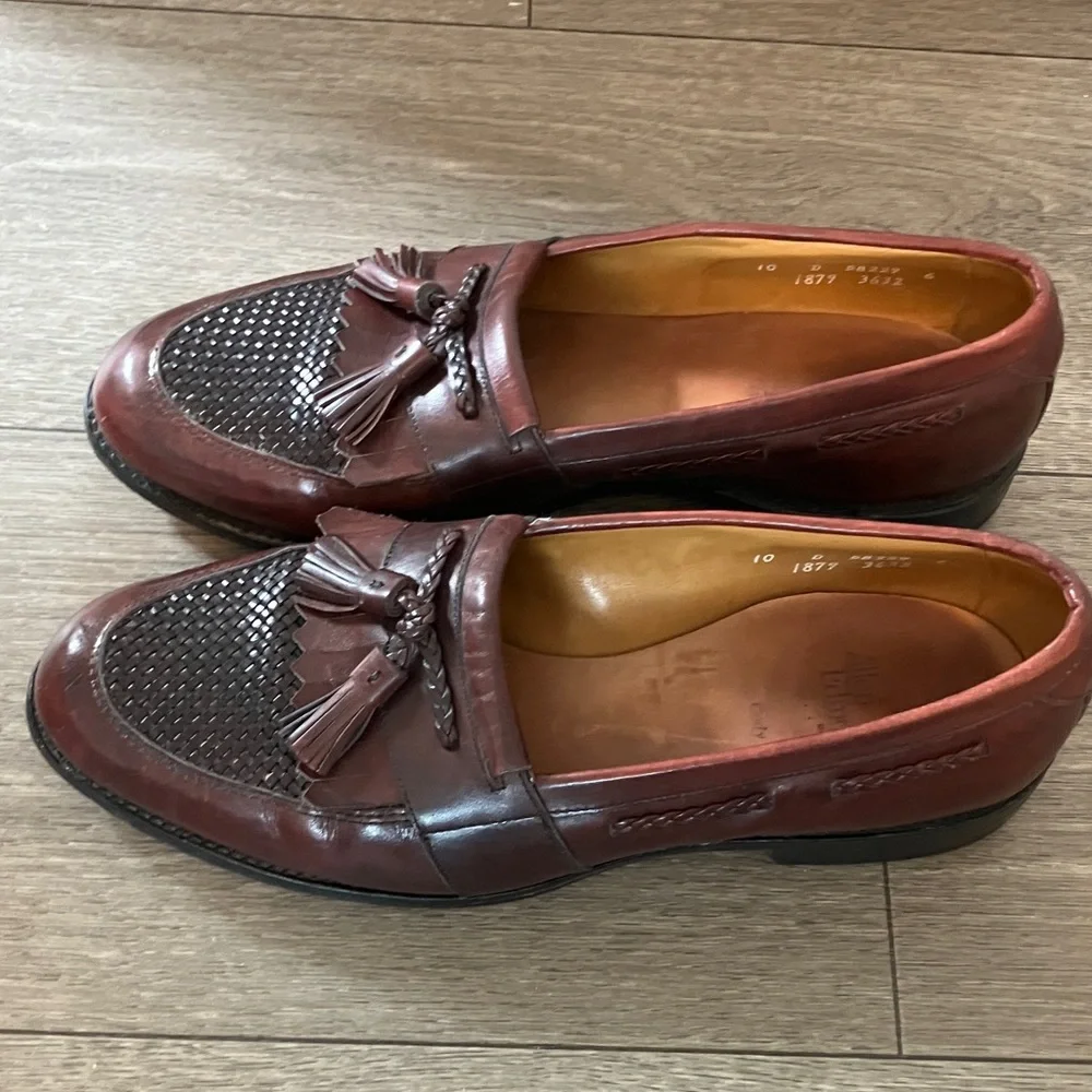 Allen Edmonds Cody Mens 10D Classic Leather Loafers Old Money Country Club